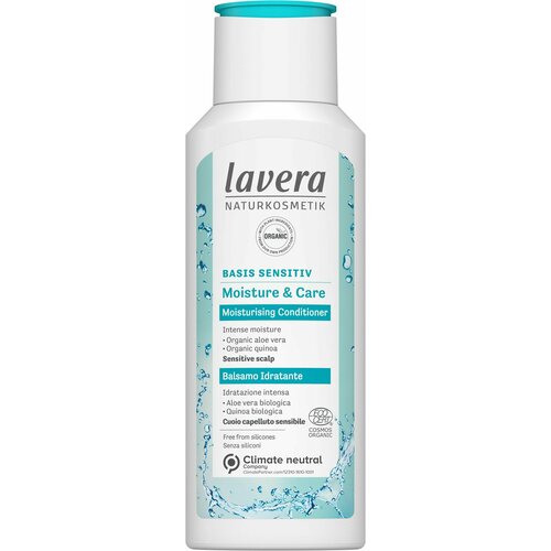 Кондиционер для волос Lavera BASIS SENSITIV MOISTURE CARE объём 200мл Германия - 1шт 2024₽