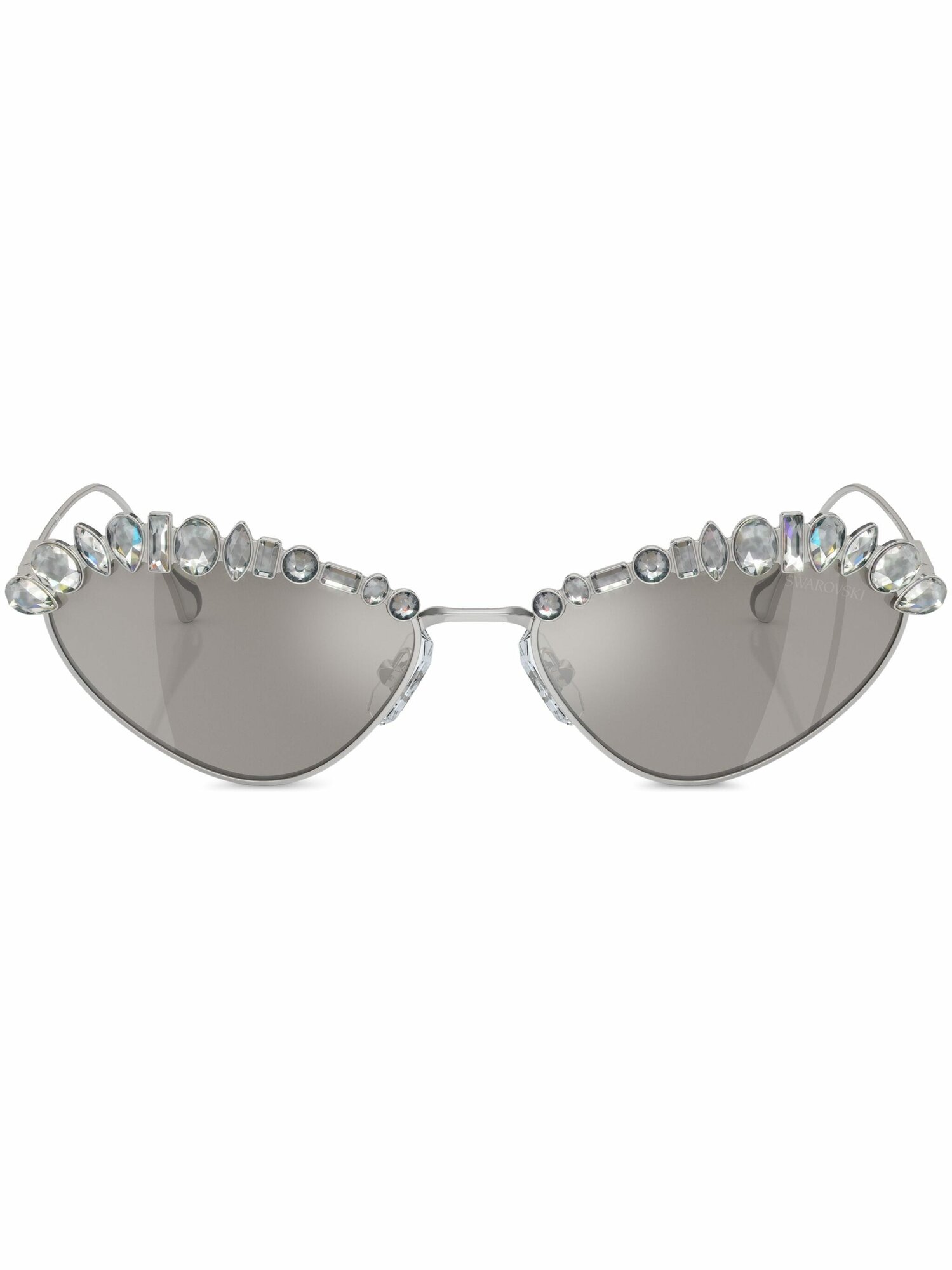 Солнцезащитные очки SWAROVSKI, серебряный