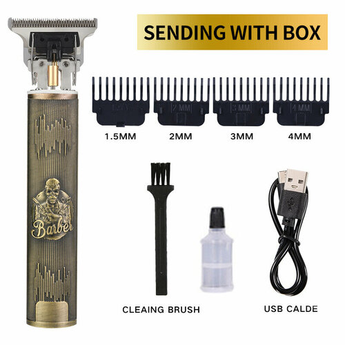 Электрическая машинка для стрижки с бронзовой головкой в виде черепа ABS материал 53300₽