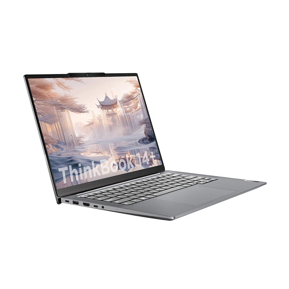 Ноутбук Lenovo Thinkbook 14+ AI 02CD, R7-8845H, Radeon 780M, 32ГБ/1ТБ, 14.5" 3k/120hz, Серый, Русская раскладка, Русский Win 11 Home — фото 1