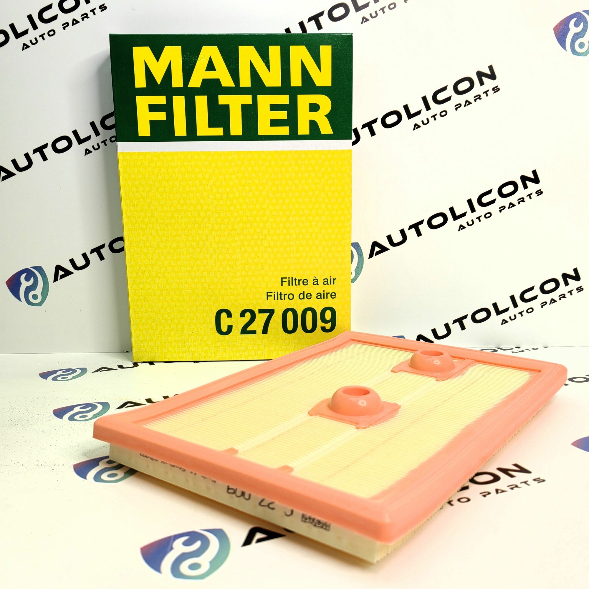 Фильтр воздушный MANN-FILTER C27009 / 04E129620 для Audi A3 Q3 Kodiaq Octavia Passat Октавия — фото 1