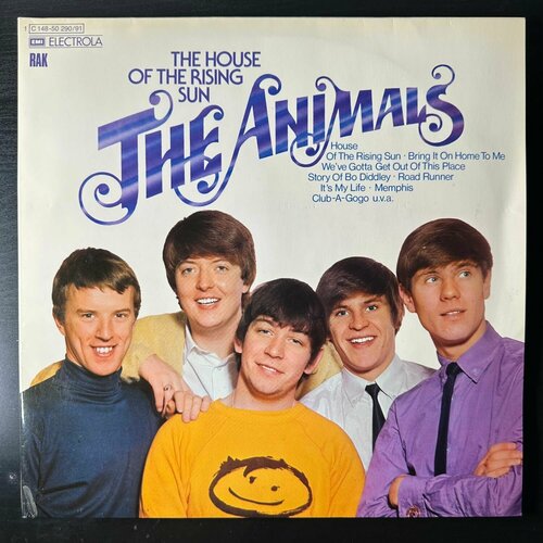 Виниловая пластинка The Animals - The House Of The Rising Sun 2LP (Германия 1972г.)