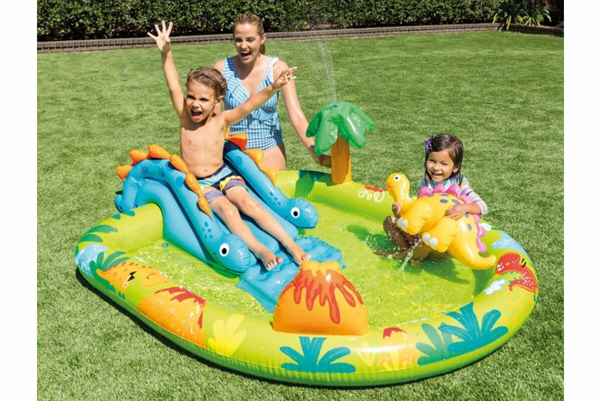 Обзор: 57166 Игровой центр Intex 191х152х58см 