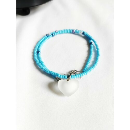 Чокер J.Mi, длина 42 см, голубой