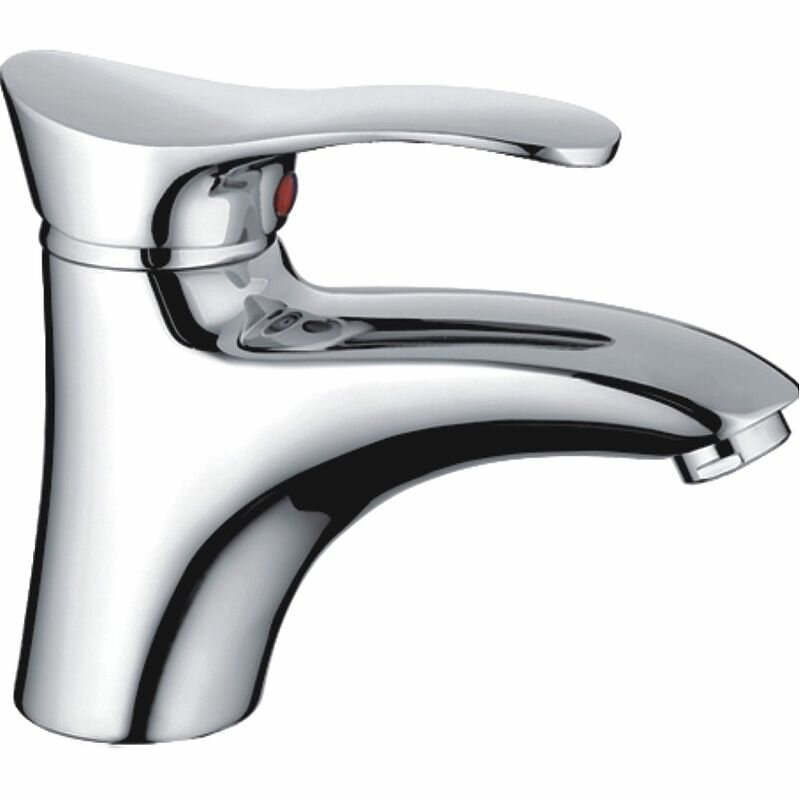 Смеситель для раковины на кухню и ванную   кран для умывальника Cron CN1001 Хром