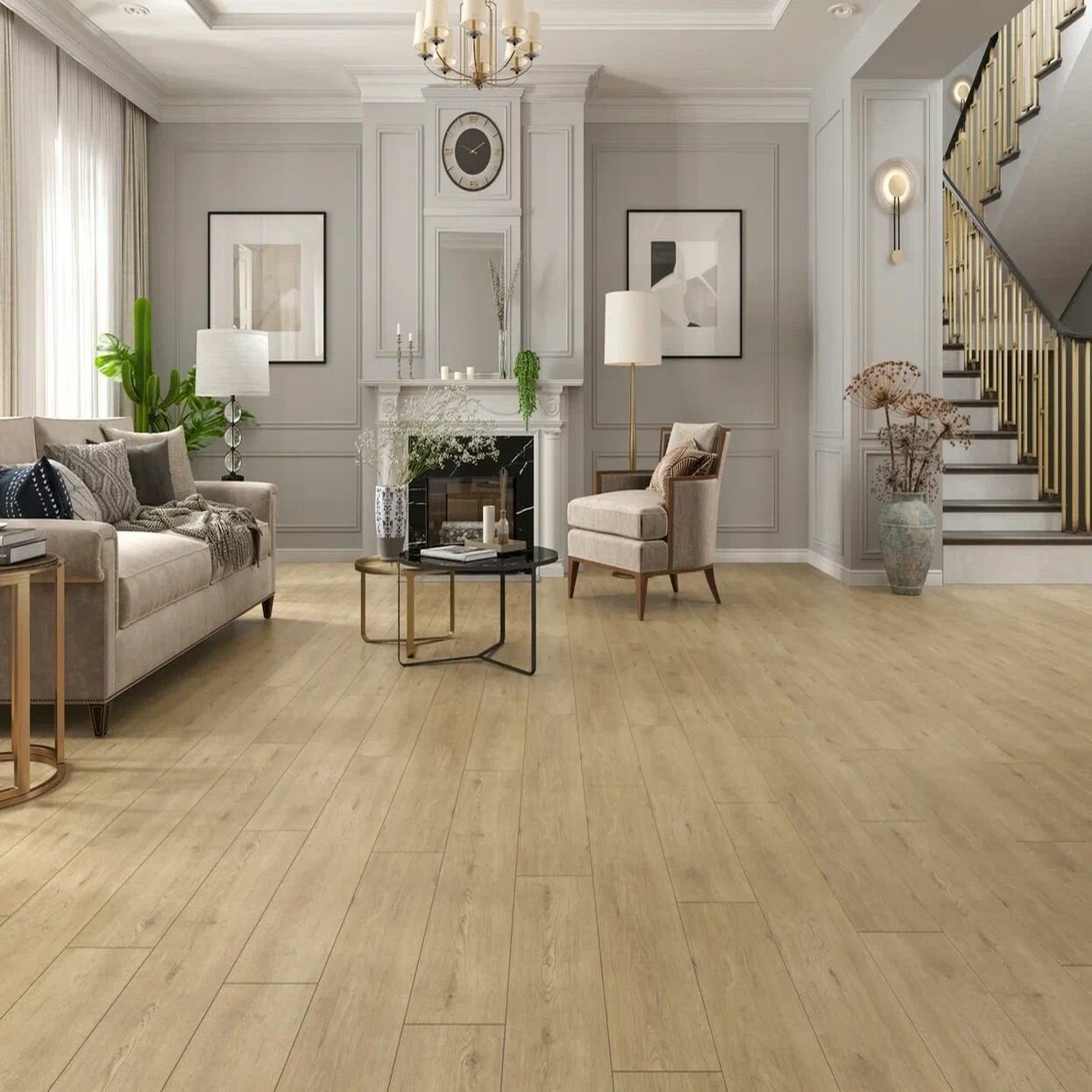 Кварц-виниловый ламинат (SPC) Tulesna VERANO 1002-5 Ecanta 2,23 м2
