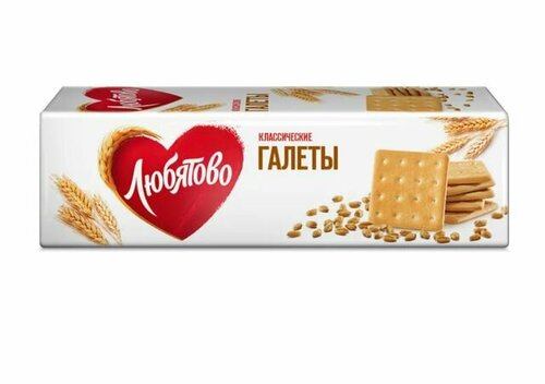 Любятово Галеты Классические, 185 г — купить в интернет-магазине F.R.E ...