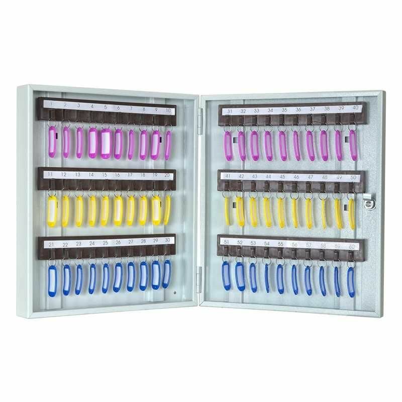 Ключница Меткон КЛ-60-60 брелоков в комплекте, В. Ш. Г. 400х350х75 — фото 1