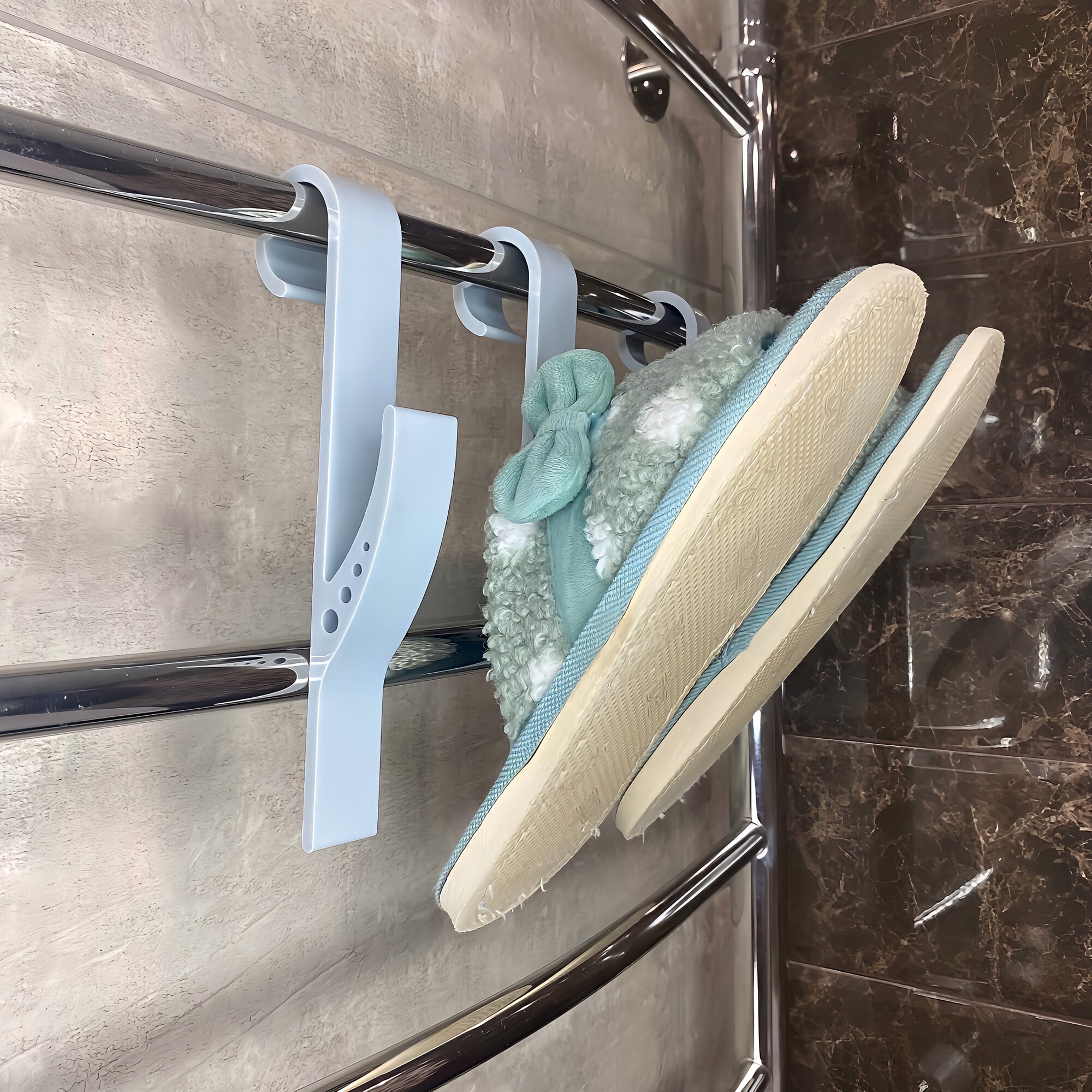 Крючок для ванной MAXI Серый DM PLAST 4шт. — фото 1