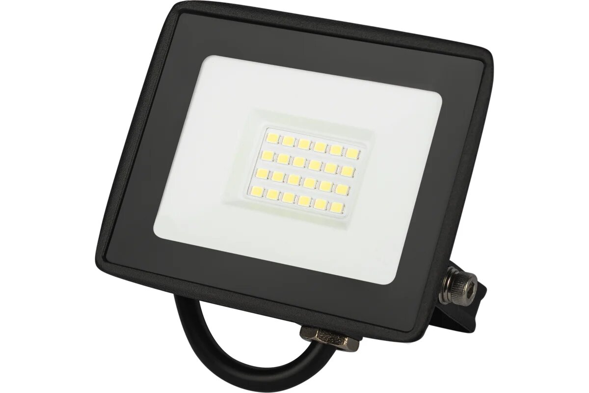 Прожектор светодиодный уличный ЭРА RED LINE LPR-024-030 30Вт 6500К 2400Лм IP65 Б0059613