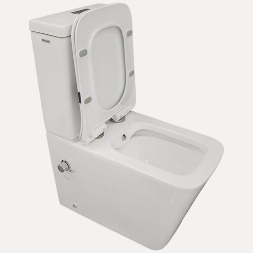 Изображение товара Унитаз Bloomix Dream CH2027SB/UF1 безободковый с функцией биде и смесителем