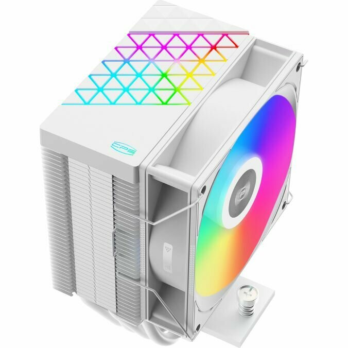 Кулер для процессора PCCOOLER R400 ARGB WH, официальная гарантия — фото 1