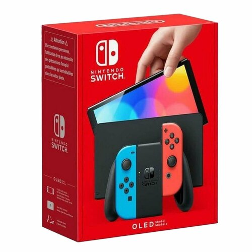 Игровая приставка Nintendo Switch OLED Model Neon BlueNeon Red set 26900₽