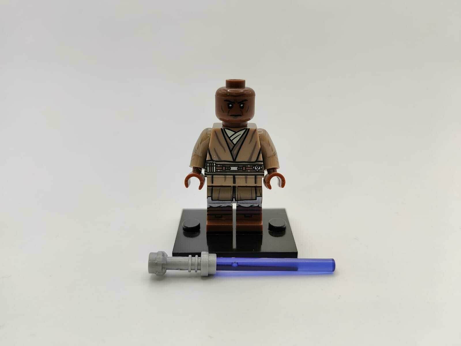 Минифигурка «Мейс Винду», фигурка серии "Джедаи" Star Wars, совместима с конструкторами Lego