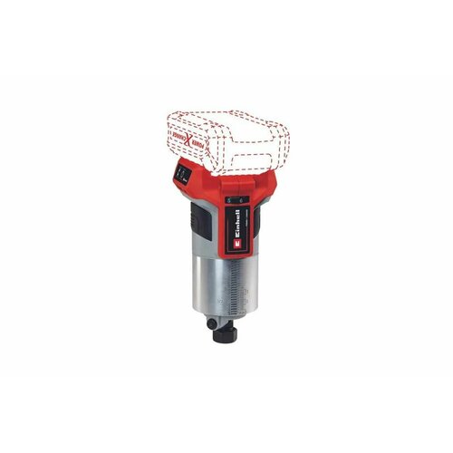 фото Фрезер аккумуляторный einhell pxc tp-ro 18 set li bl,18в,10-30 т/мин, цанга 6/8 мм, 2 станины, без ак