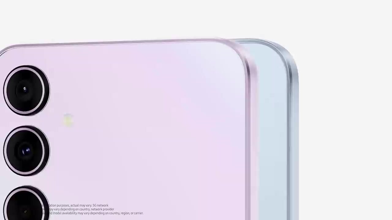 Смартфон Samsung Galaxy A35 5G SM-A356E 128Gb 8Gb лаванда 3G 4G 2Sim 6.6" AMOLED 1080x2340 And14 50M — фото 1