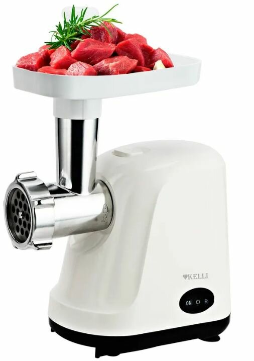 Мясорубка электрическая KELLI KL-5007 белый