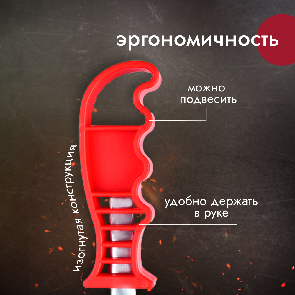 Изображение Щетка металлическая (пластиковая ручка) AVS MB-01