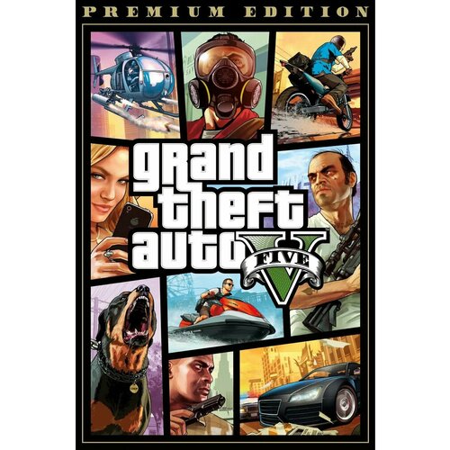 Grand Theft Auto V GTA 5 - Premium Edition PC STEAM Россия Подарком 2368₽