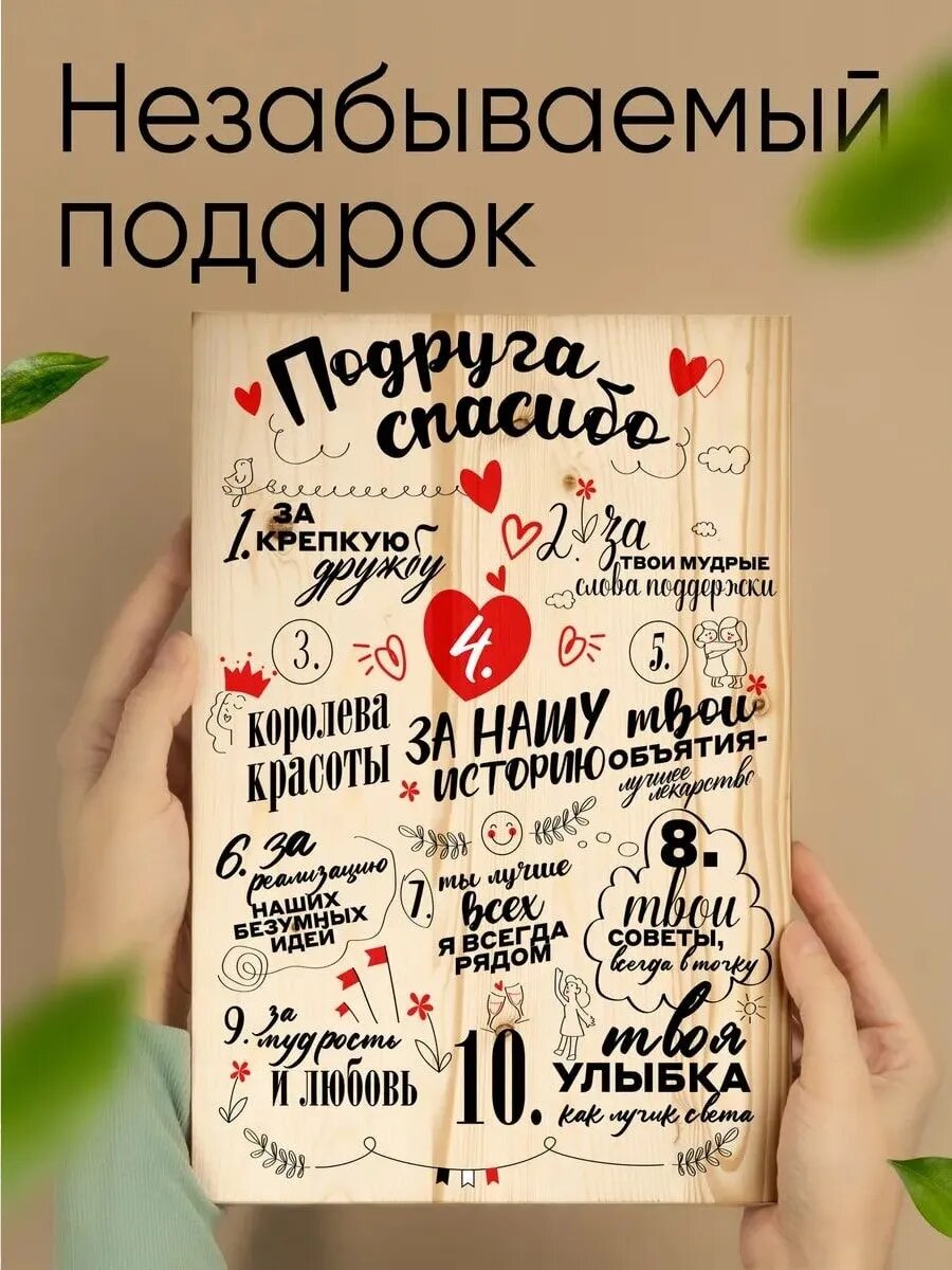 Картина подарок Подруге