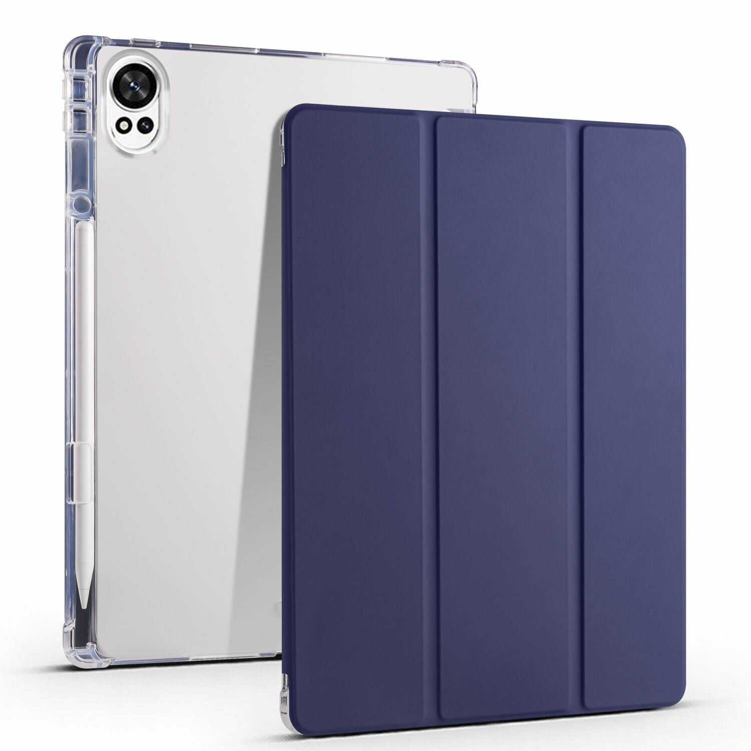 Чехол для Huawei MatePad Air 12" (2024) с охлаждением темно-синий