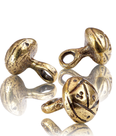 Пуговица-кафтанка простая — фото 1