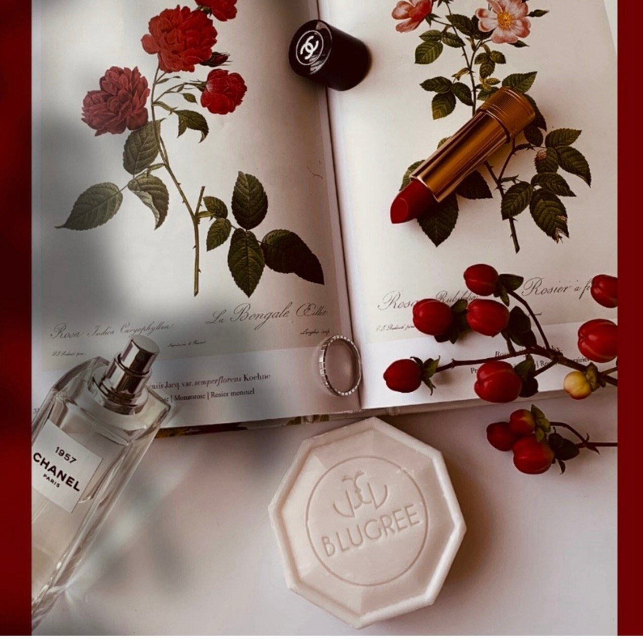 Мыло BLUGREE, жасминовое, натуральное, без парабенов, антибактериальное 100г