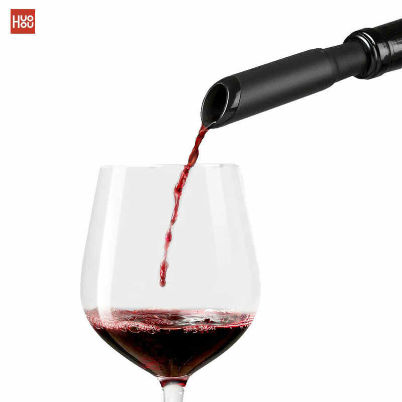 Картинки Быстрый декантер для красного вина Huohou (Black)