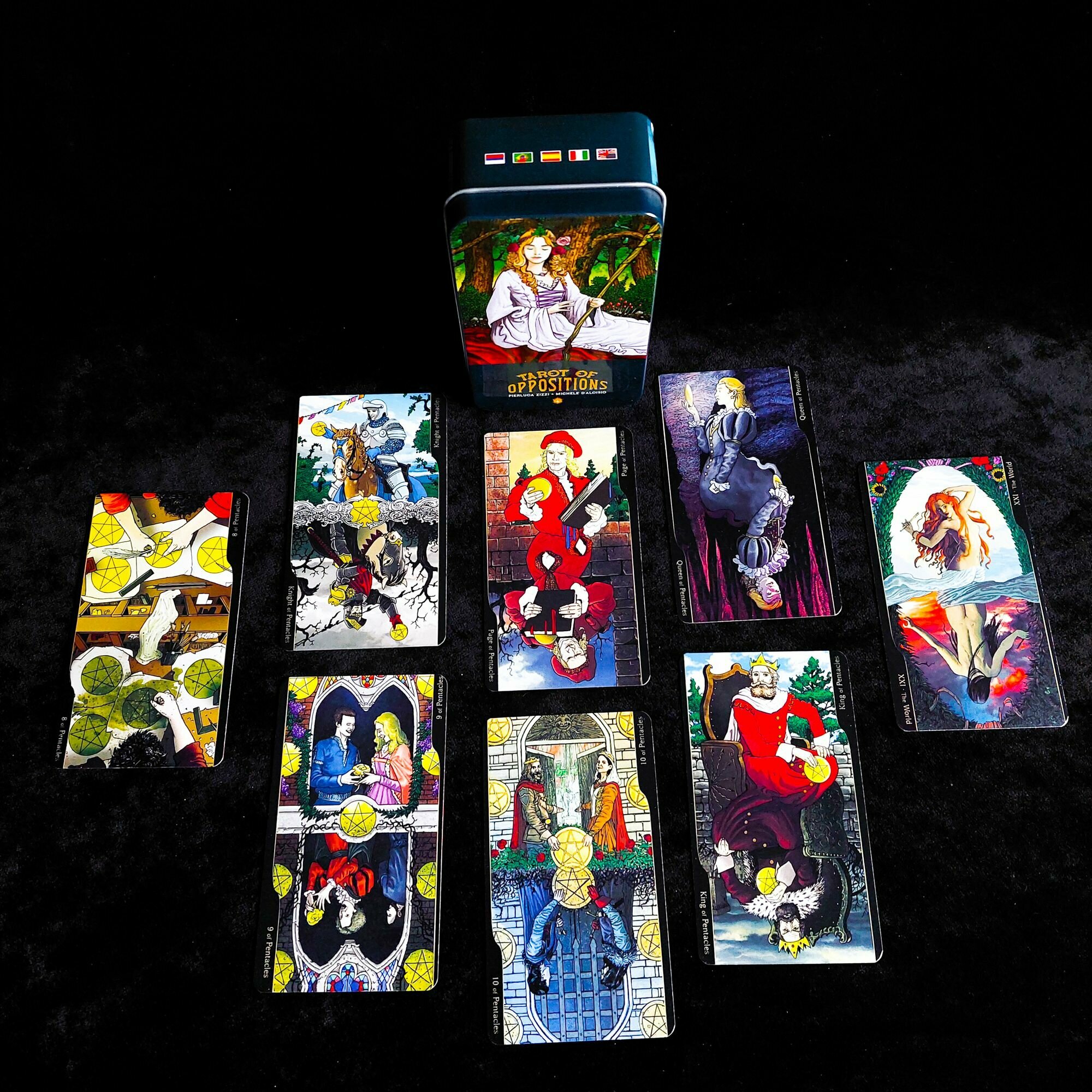 Таро Противоположностей METAL BOX EDITION (Tarot of Oppositions)