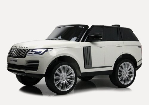 Изображение товара Детский электромобиль Rivertoys Range Rover HSE 4WD Y222YY с дистанционным управлением, двухместный белый