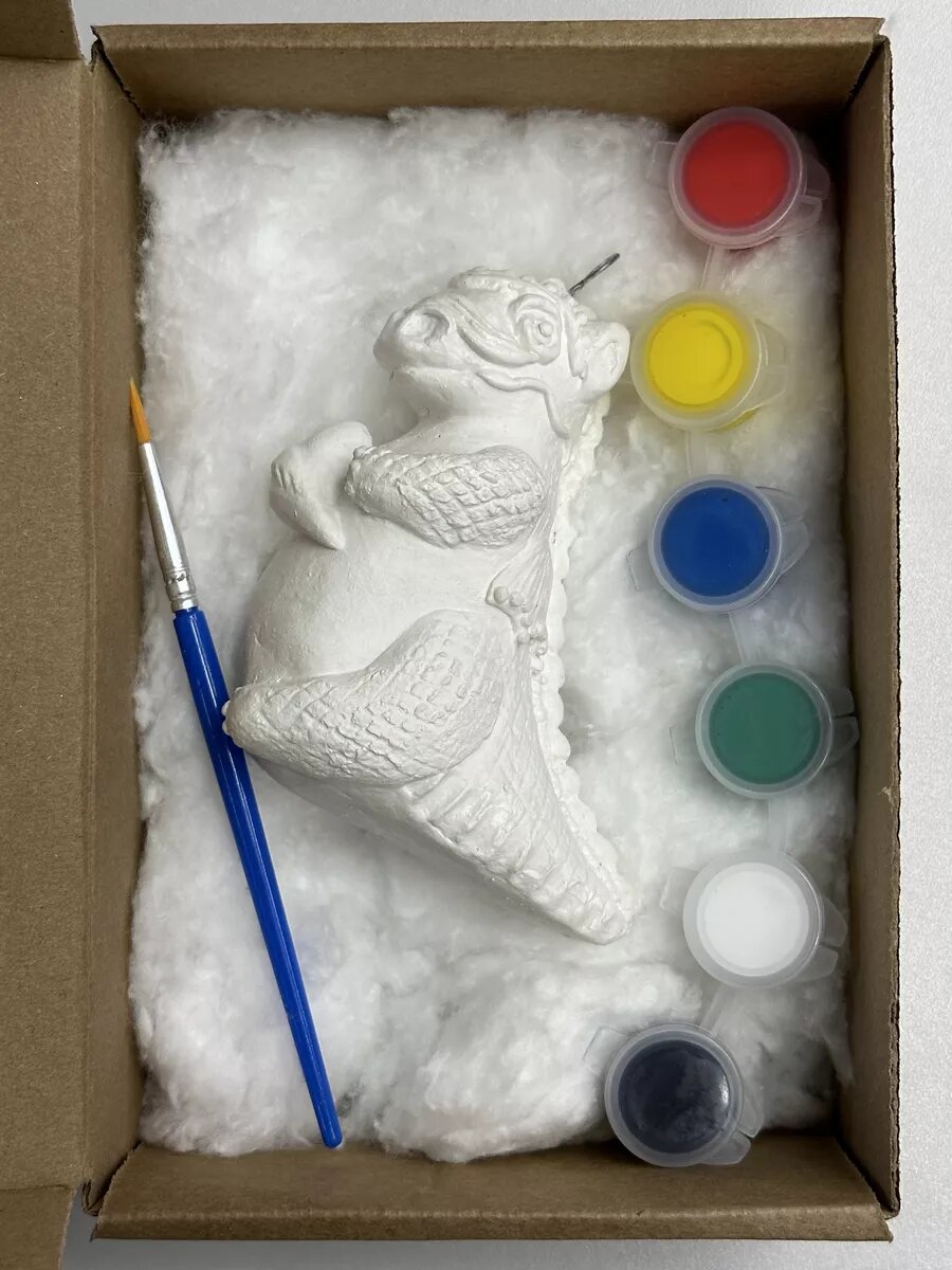 Новогодняя игрушка на елку Дракон раскраска