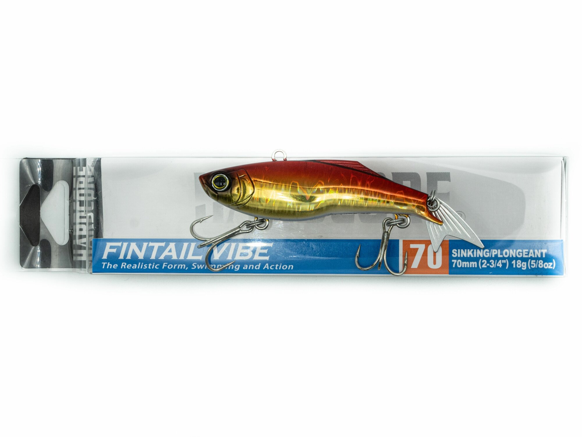 Раттлин Yo-Zuri/Duel Hardcore Finetail Vibe 70S, 18 г, F1186-HGR