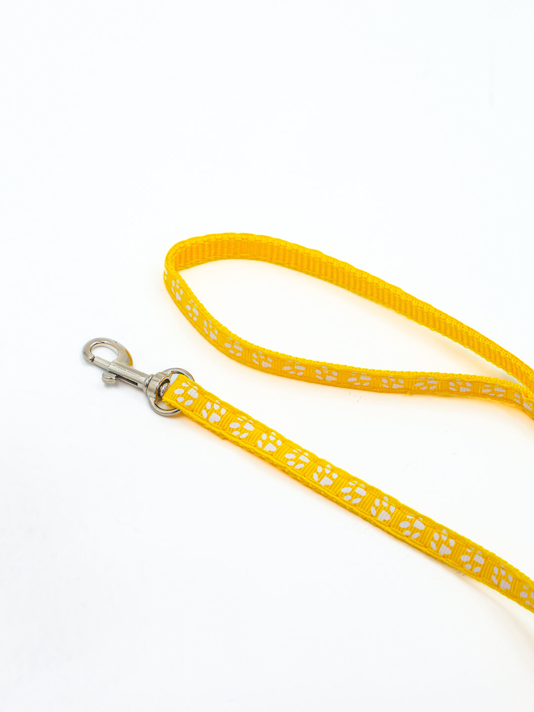 Ошейник с поводком и бубенчиком для собак У006-CN - 078, Желтый — фото 1