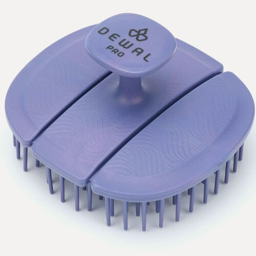 Изображение товара Щетка для волос Dewal PRO New Flexi, антибактериальная, компактная, цвет синий