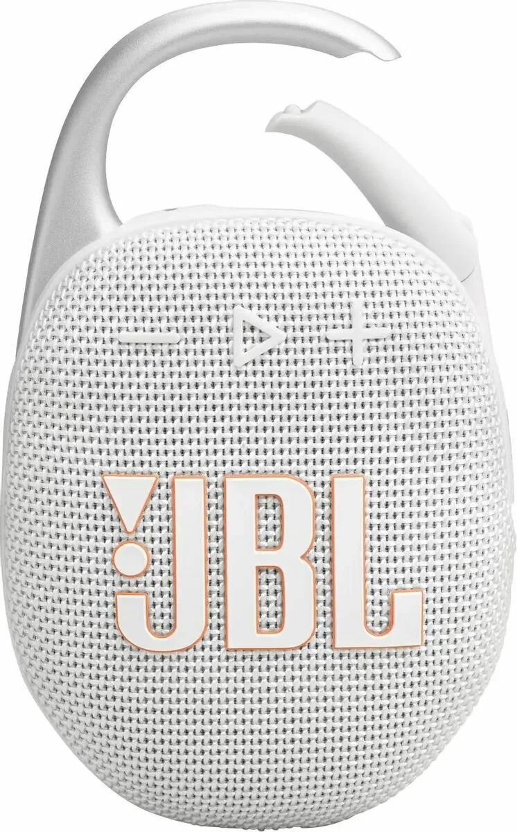 Портативная колонка JBL Clip 5, 7 Вт, белый, (JBLCLIP5WHT)