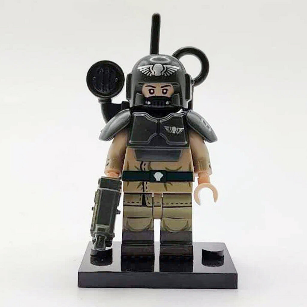 Минифигурка "Гвардеец радист", фигурка война из Warhammer, совместима с конструкторами Lego