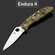 Складной нож Spyderco Endura 4 C10ZFPGR, сталь VG-10, рукоять Zom...