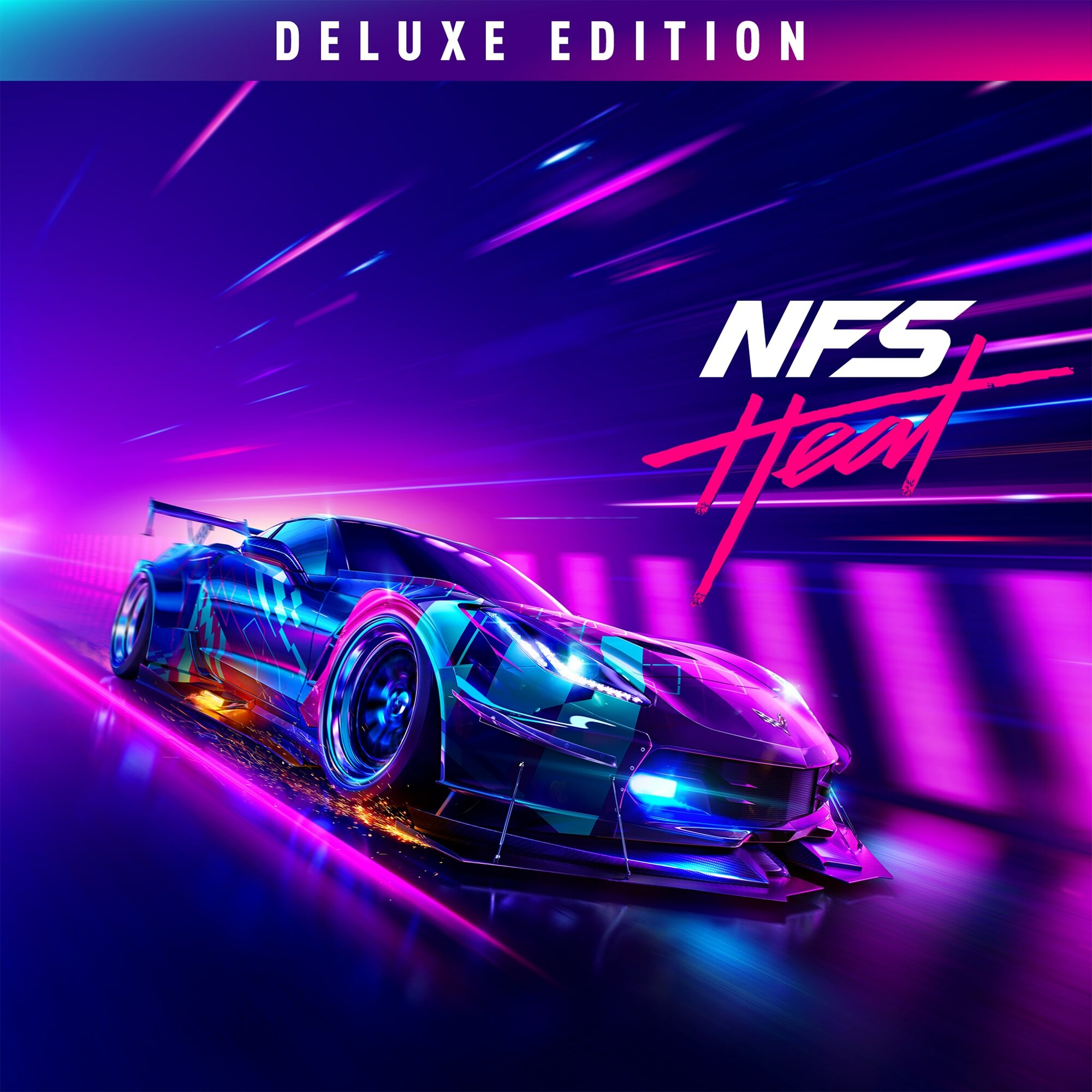 Игра Need for Speed Heat Deluxe Edition для PS4. Цифровая версия. Активация на турецкий аккаунт