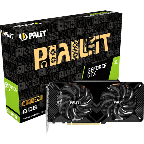 PALIT GTX 1660 SUPER Gaming Pro 6G GDDR6 192bit Игровая Retail 24800₽
