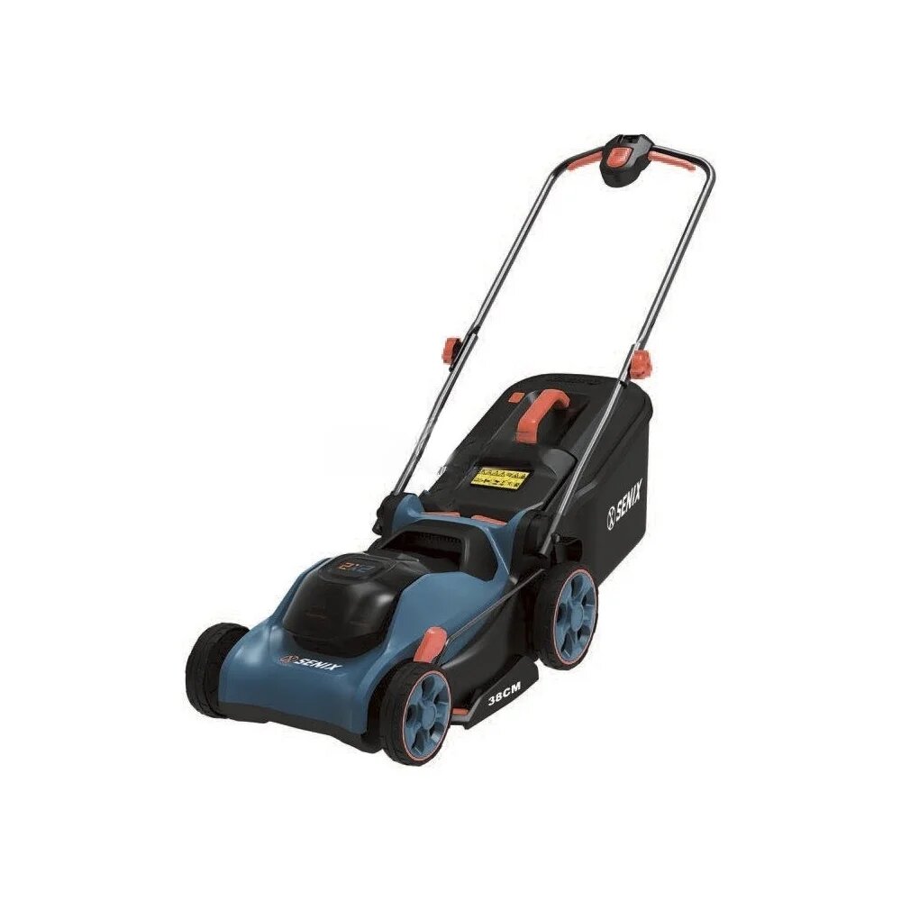 SENIX akkumulyatorli o‘roq mashinasi 38 sm, 2x2 40V, 2 ta 4Ah batareya, LPPX2-M1-EU quvvatlash qurilmasi