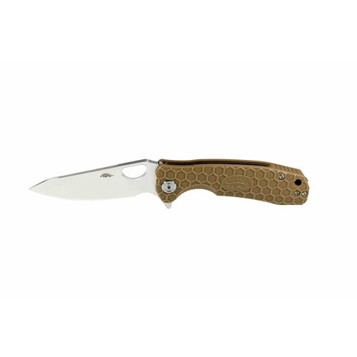 Нож Honey Badger Leaf L (HB1289) с песочной рукоятью