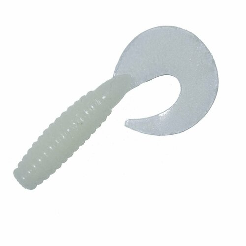 Силиконовая приманка RUBICON съедобная Power Bait TWISTER, 60 мм, цвет 033 (10 шт)