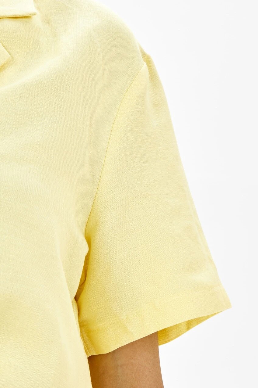 Рубашка Selfie, размер XS, желтый — фото 1
