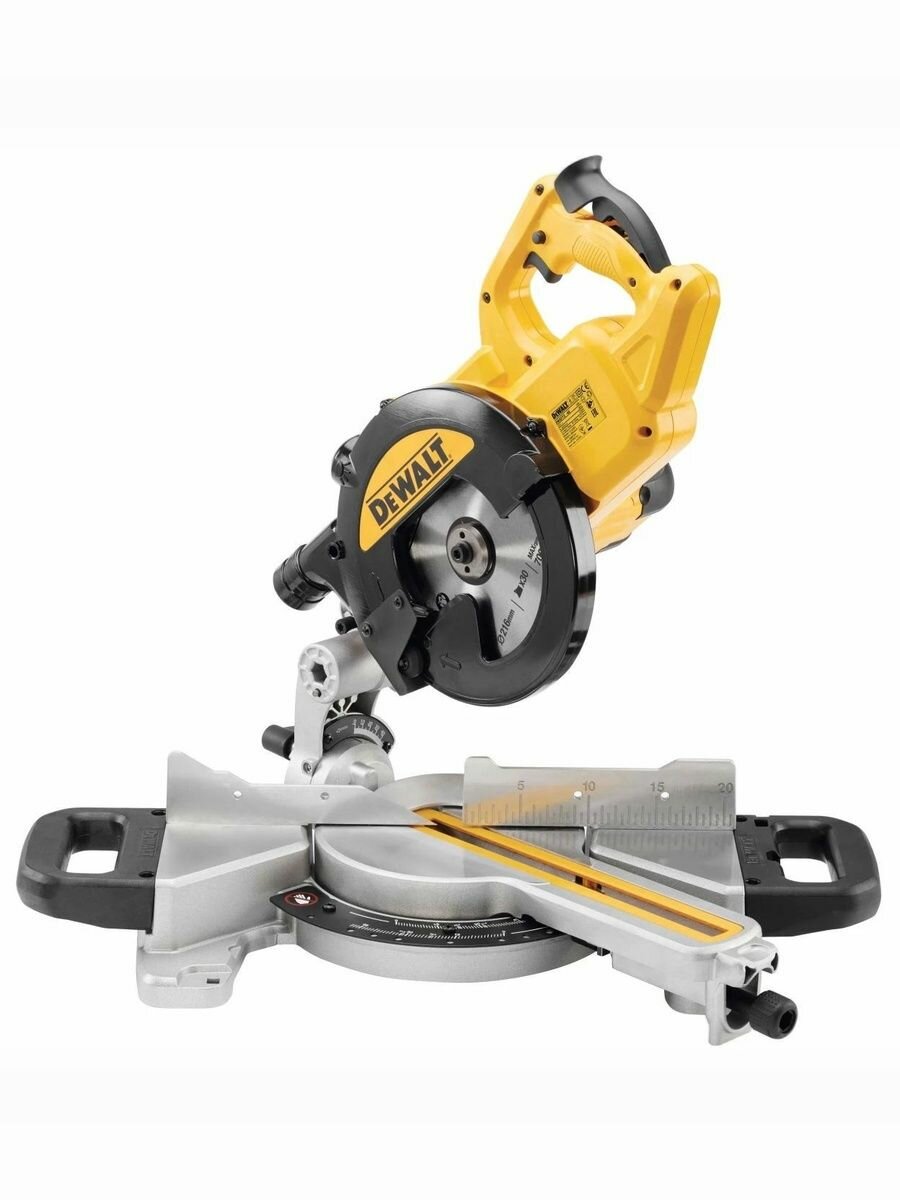 Торцовочная пила DEWALT DWS773, 1300 Вт, 216 мм, 4600 об/мин