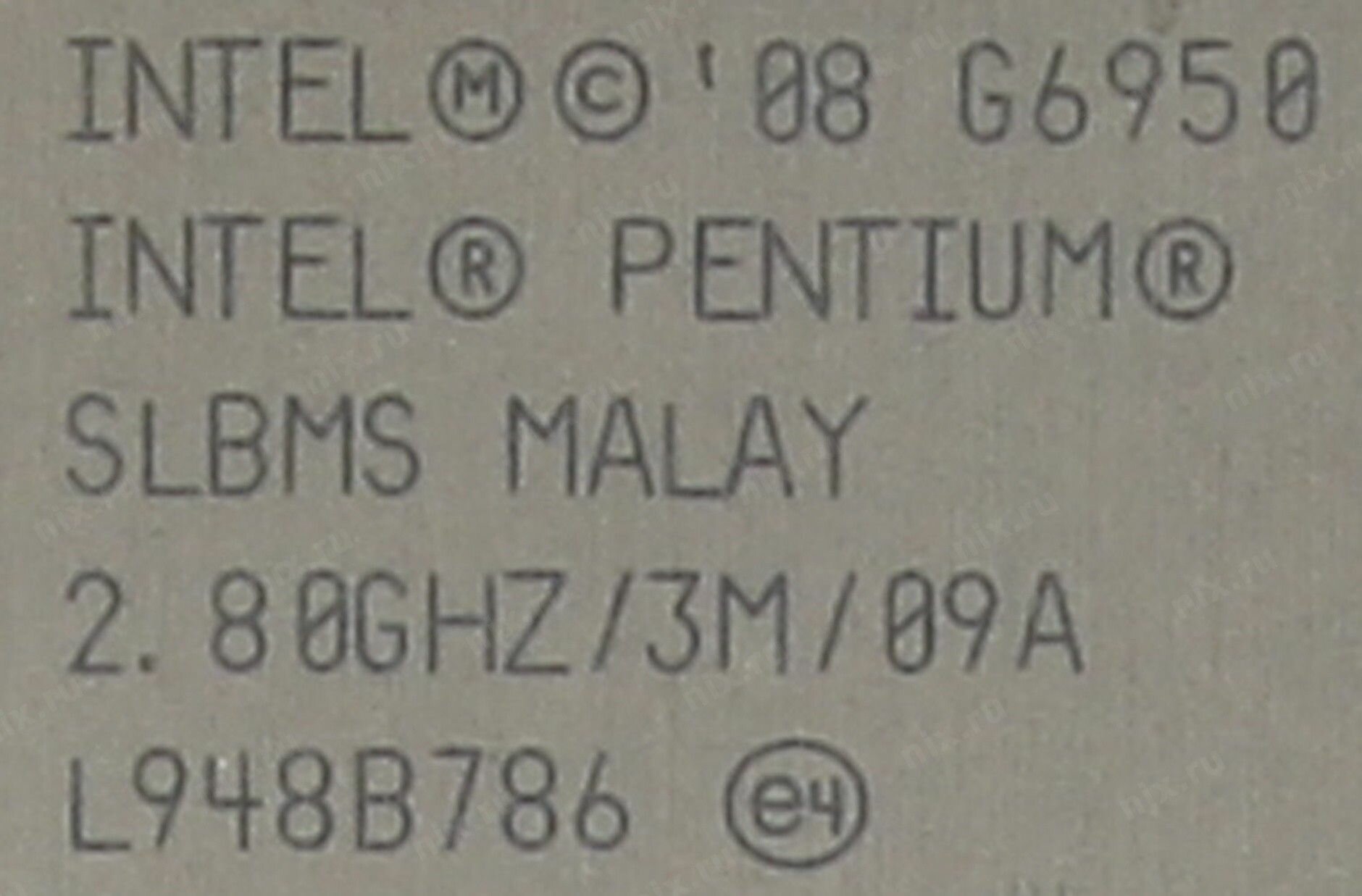 Процессор Intel Pentium G6950 OEM (без кулера) (LGA1156) — фото 1