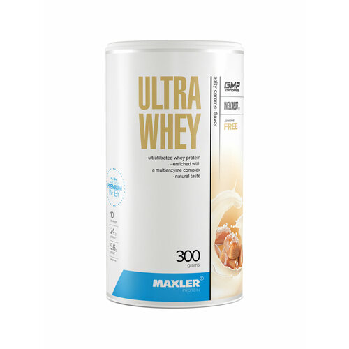 Протеин сывороточный для мужчин и женщин Maxler Ultra Whey 300г Соленая карамель