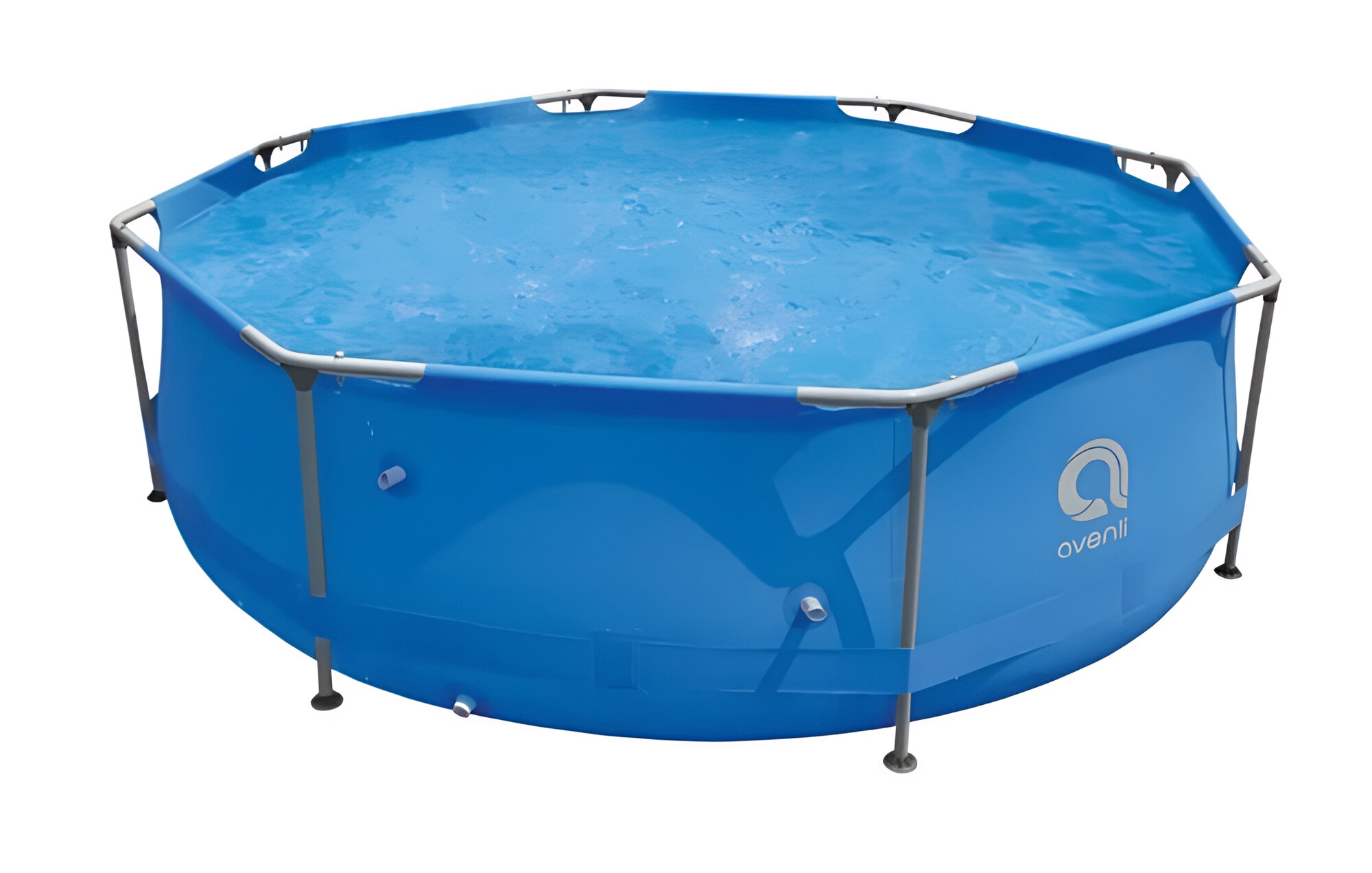 Каркасный круглый синий бассейн 360х122 см