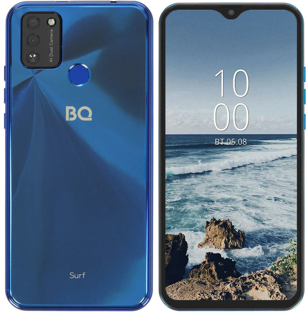 6,53" Смартфон BQ 6631G Surf 2/16 ГБ (6631G SURF) синий