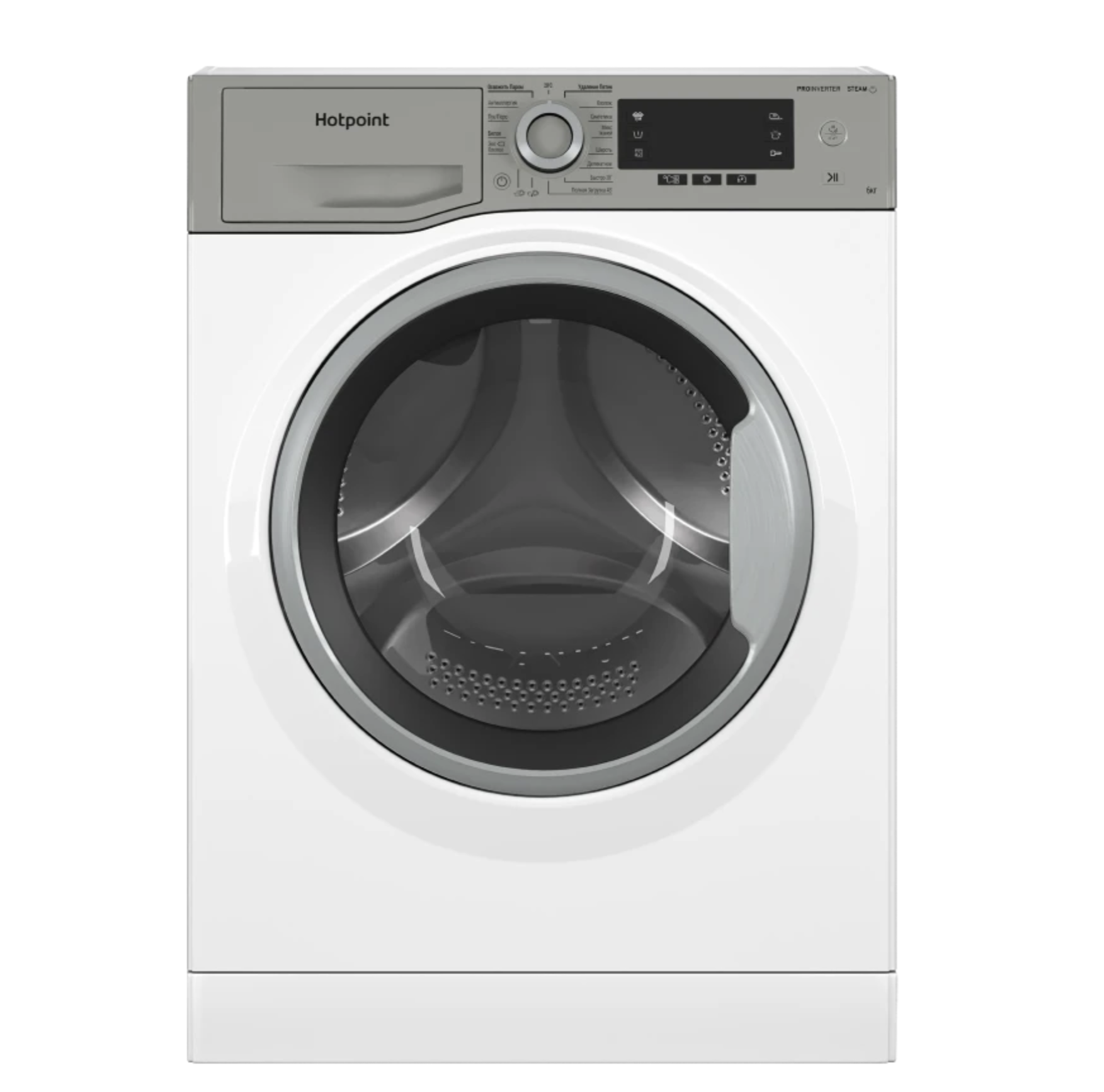 Стиральная машина HOTPOINT-ARISTON NSD6239USVE, A класс, 6кг, белая