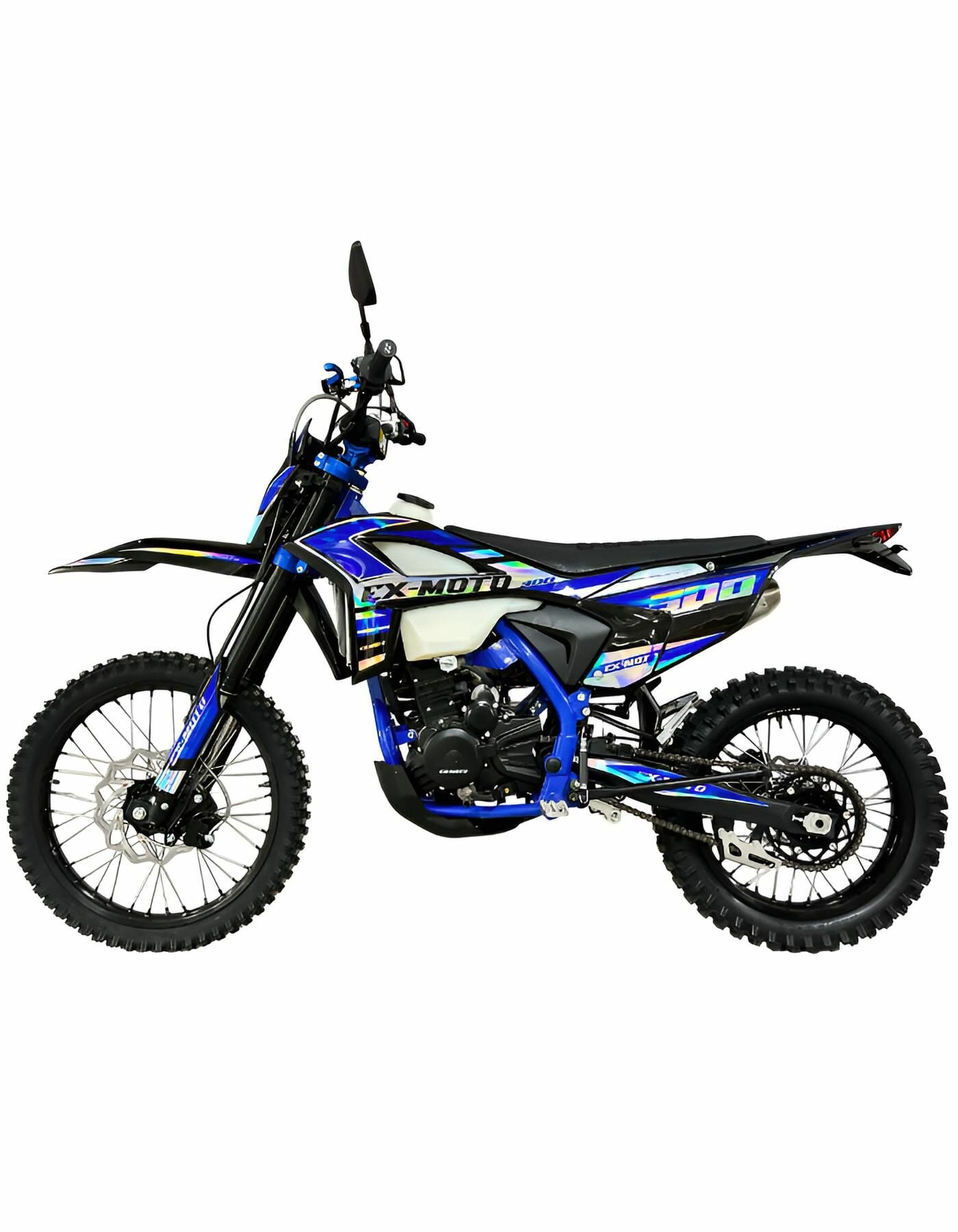 Полноразмерный Кроссовый Эндуро мотоцикл EX-MOTO YR3 NB300 с водяным охлаждением водянка